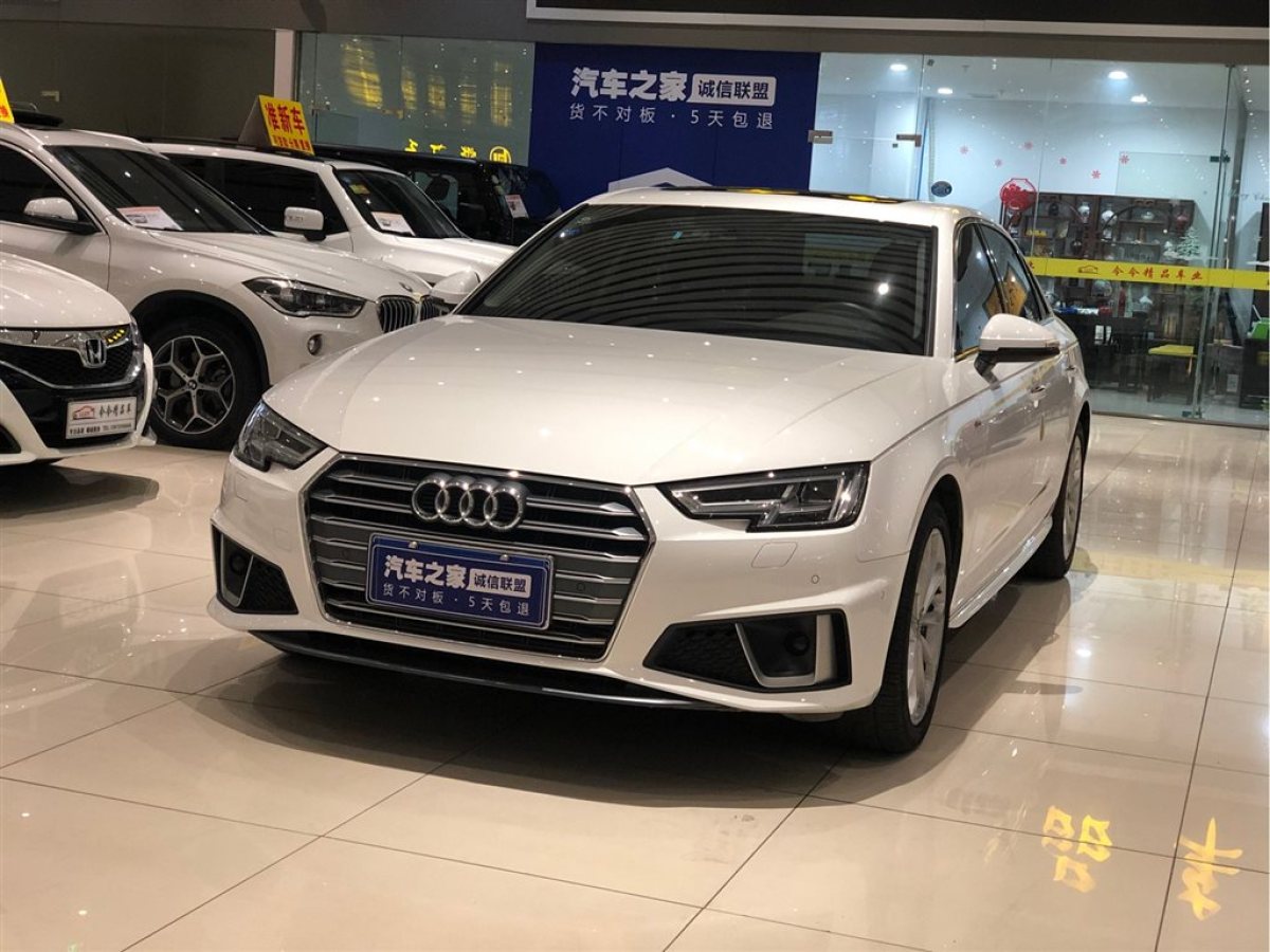 【苏州】2019年1月 奥迪 奥迪a4l 2019款 40 tfsi 时尚型 国v 自动档