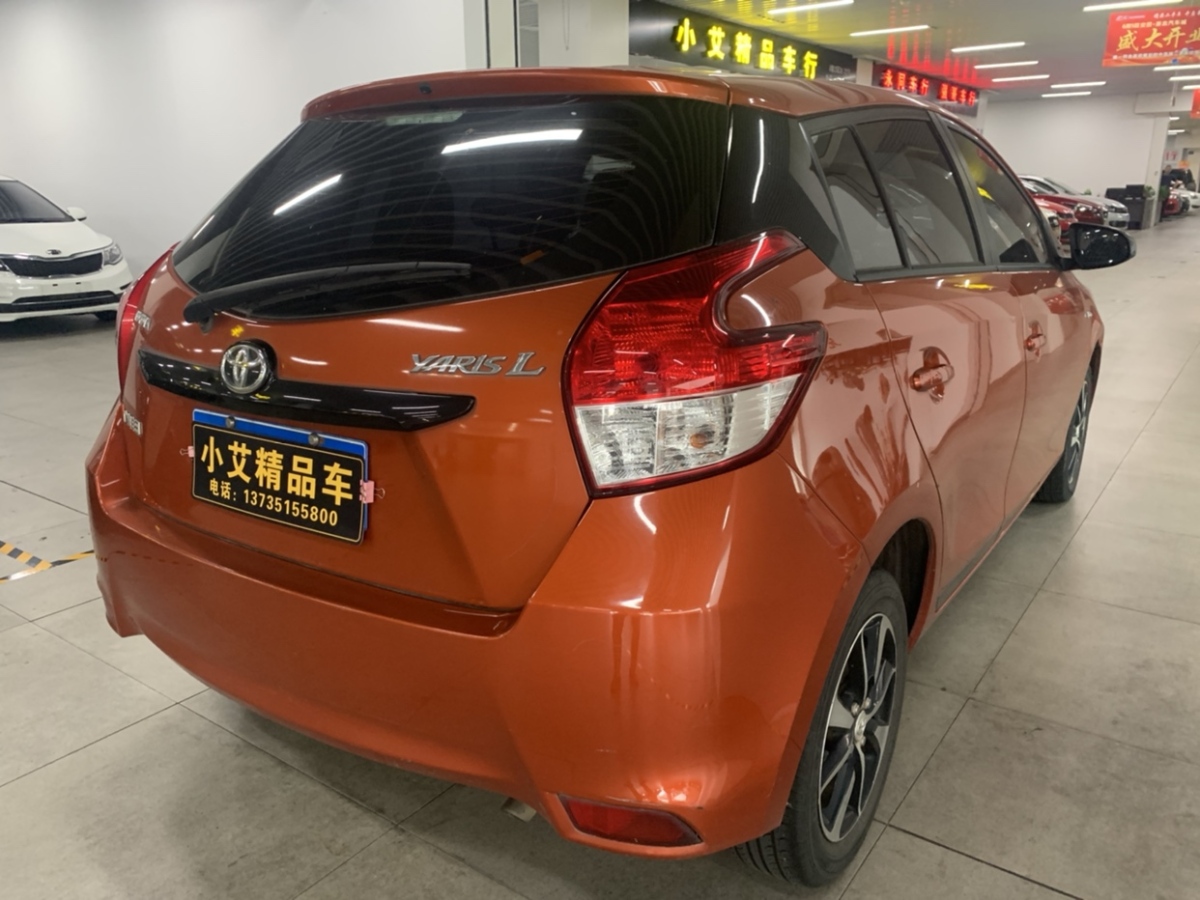 【湖州】2015年8月 丰田yaris l 致炫 2015款 1.