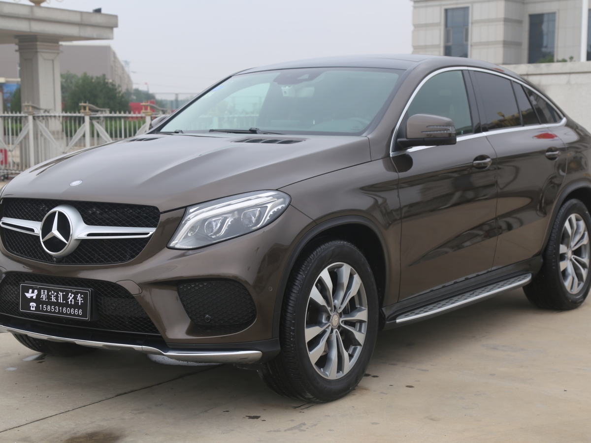 【济南】2016年7月 奔驰 奔驰gle 2017款 gle 400 4matic 轿跑suv