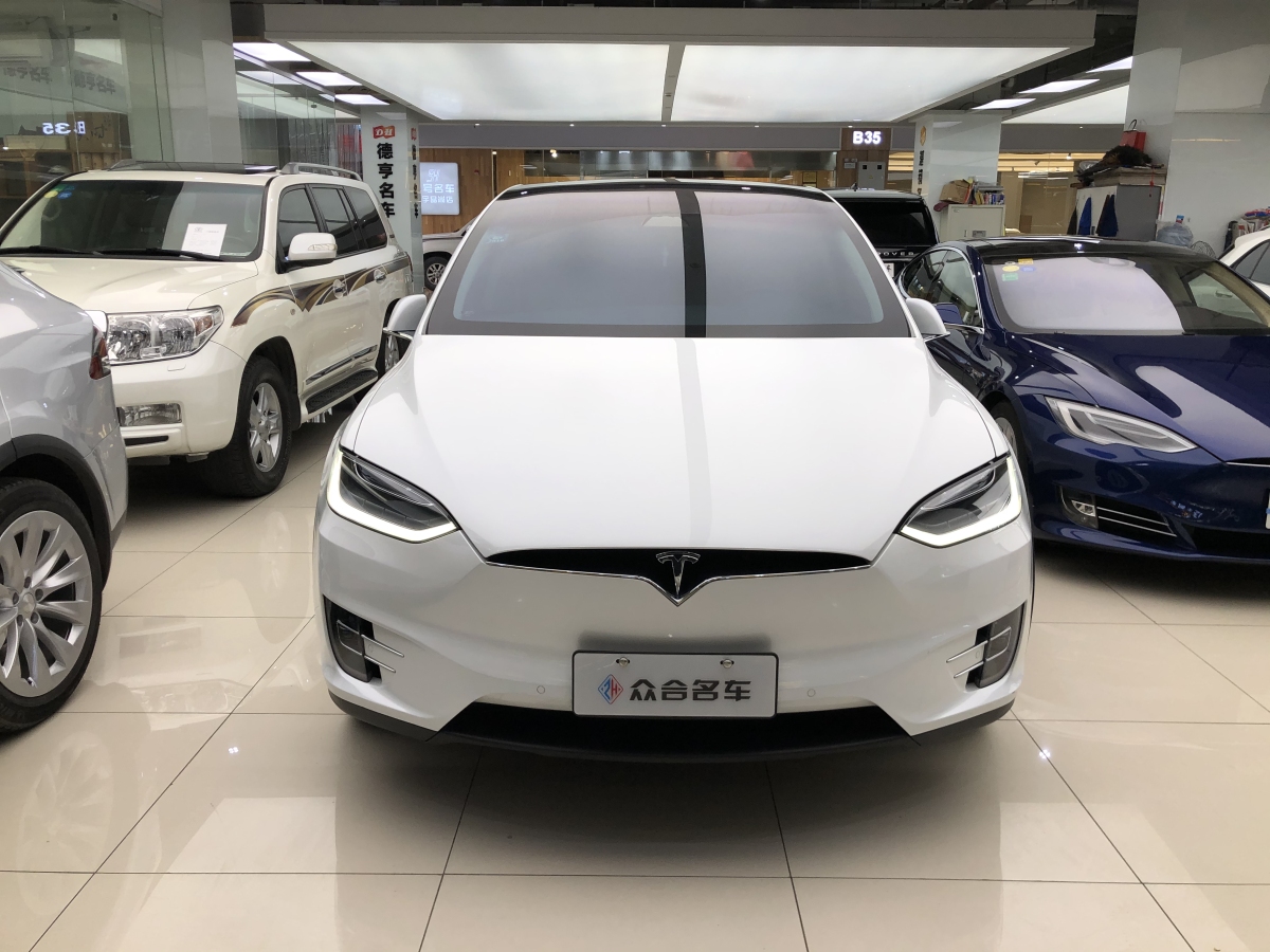 特斯拉 model x 75d图片