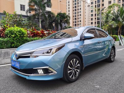 卡罗拉图片 丰田 改款双擎 1.8l e-cvt精英版