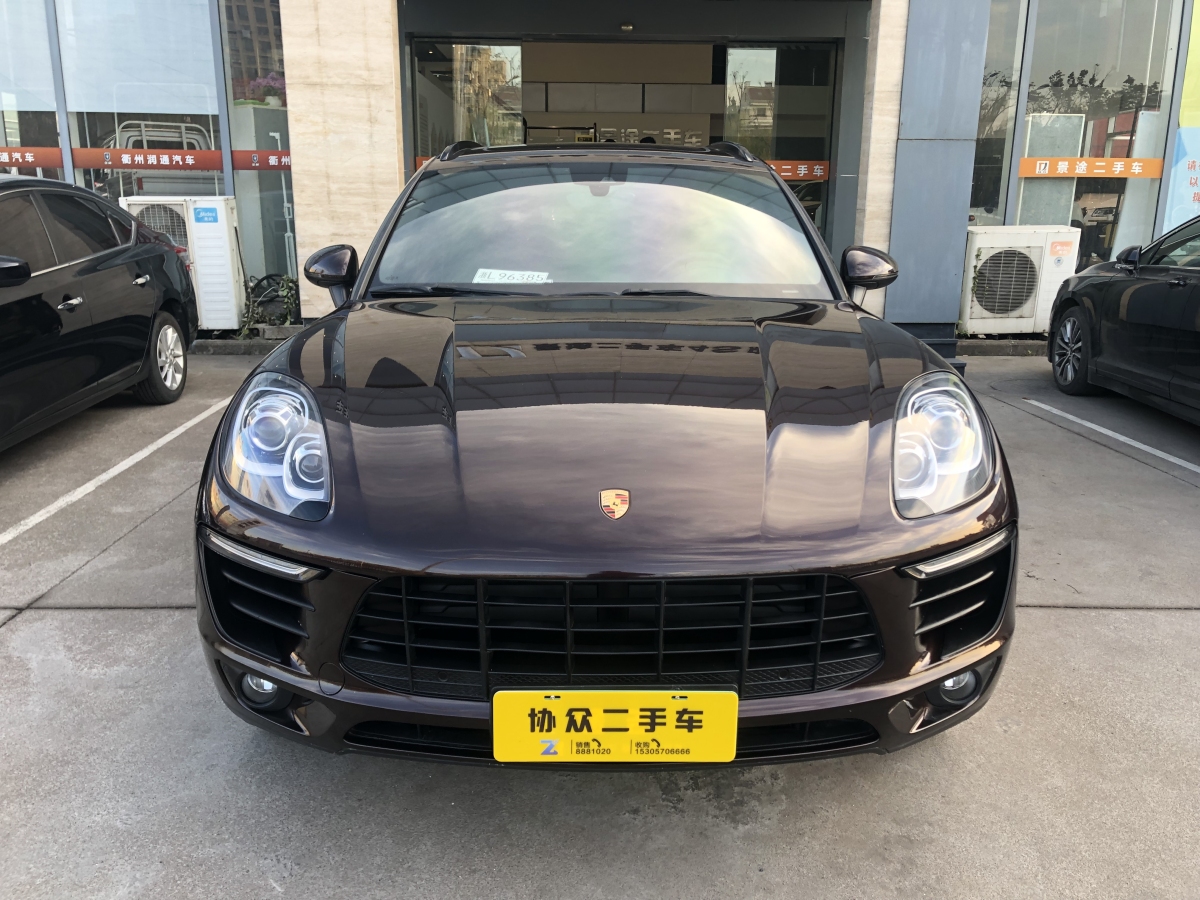 【衢州】2017年12月 保时捷 macan 2018款 macan 2.0t 自动档