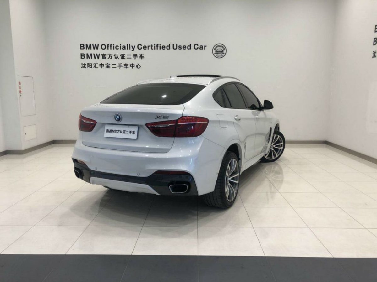 【沈阳】2018年09月 宝马 宝马x6 2018款 xdrive35i m运动豪华型 白色