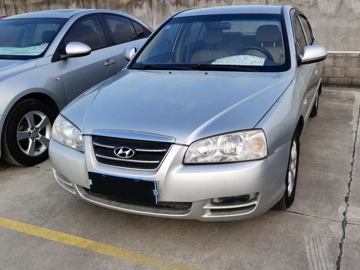 2009年6月现代 伊兰特 2008款 1.6l 手动豪华贵雅版