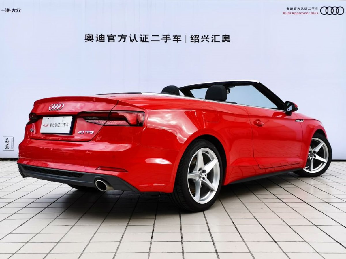 【绍兴】2019年06月 奥迪 奥迪a5 2019款 cabriolet 40 tfsi 时尚型