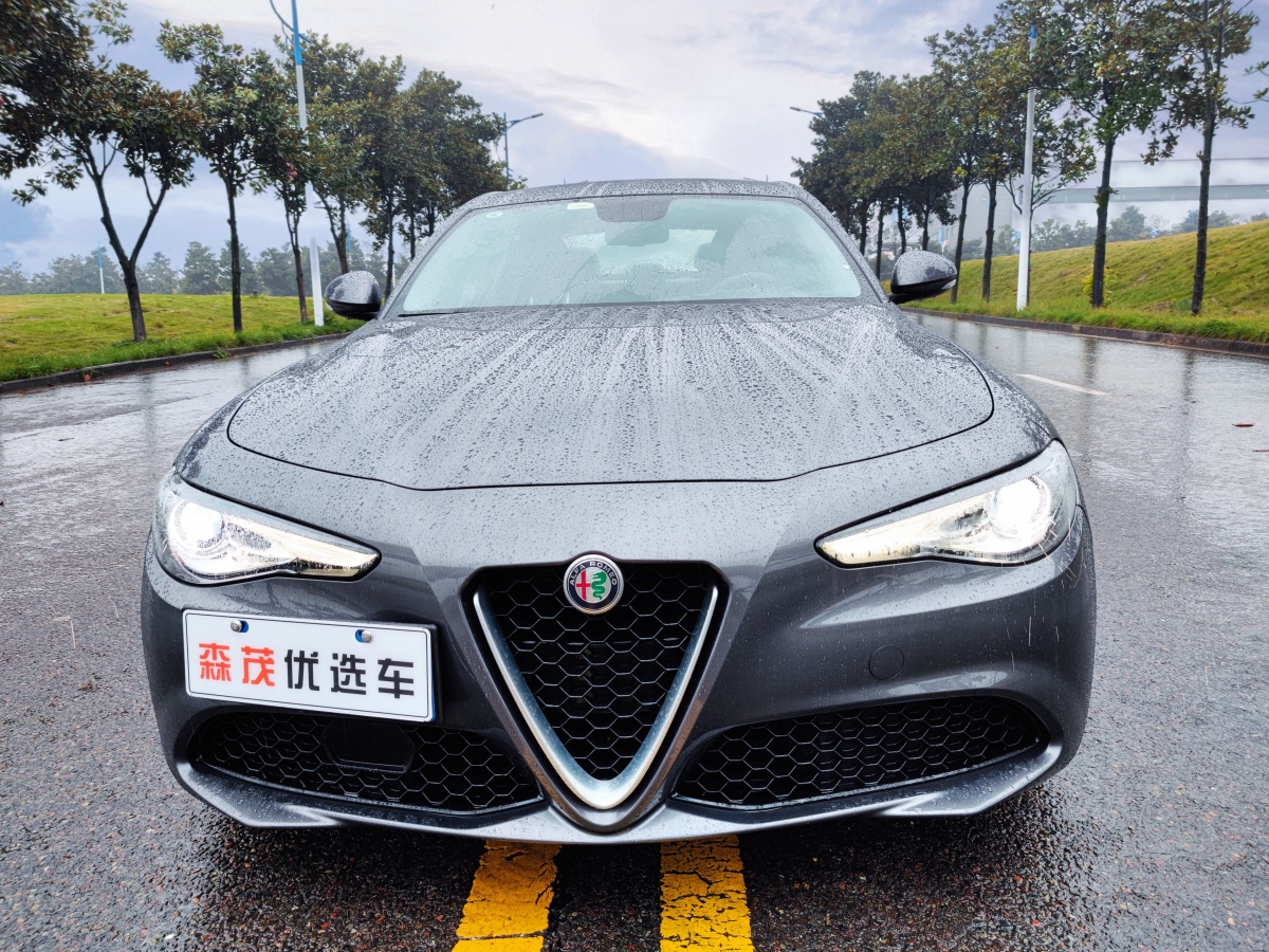 重庆2018年12月阿尔法罗密欧giulia2017款20t200hp精英版手动挡