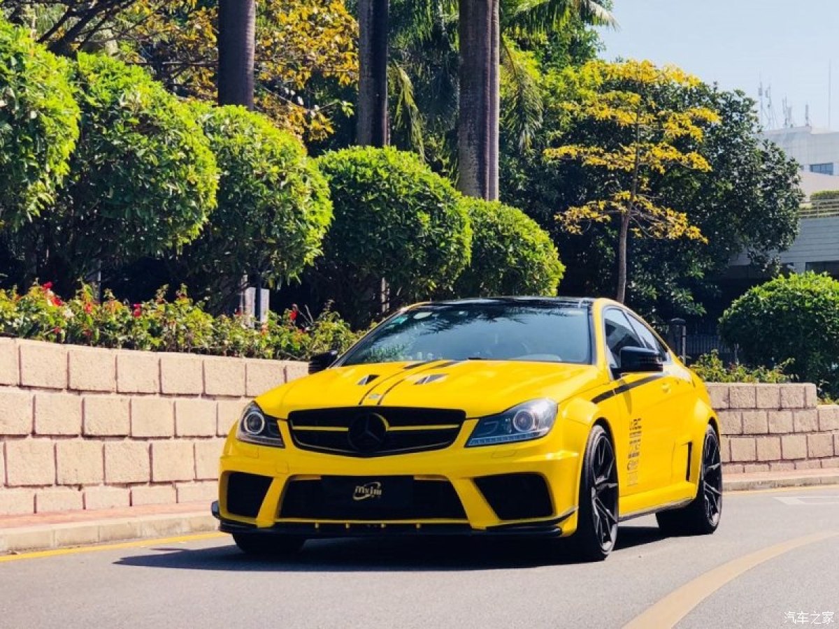 【深圳】2015年4月 奔驰 奔驰c级amg 2014款 amg c 63 coupe edition