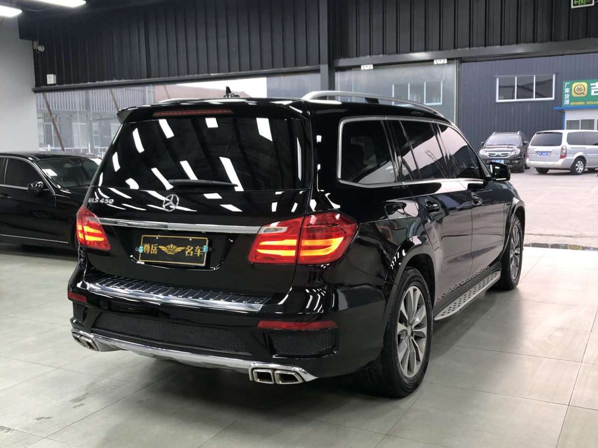 奔驰 奔驰gl级 2016款 gl450 4matic 3.0t 美规版图片