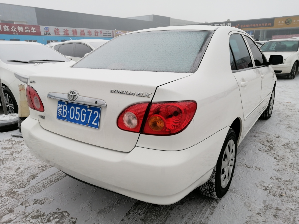 2008年2月丰田 花冠 2007款 1.6l 自动g