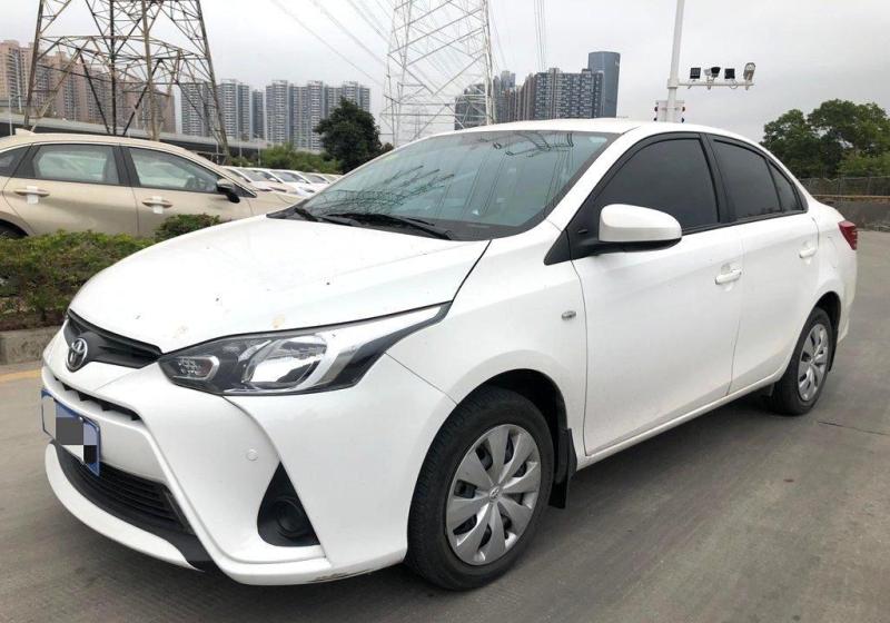 【深圳】2017年11月 丰田yaris l 致享 2017款 1.5g cvt炫动版 自动档