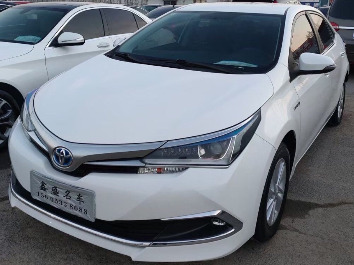 丰田 卡罗拉 2016款 双擎 1.8l cvt先锋版图片