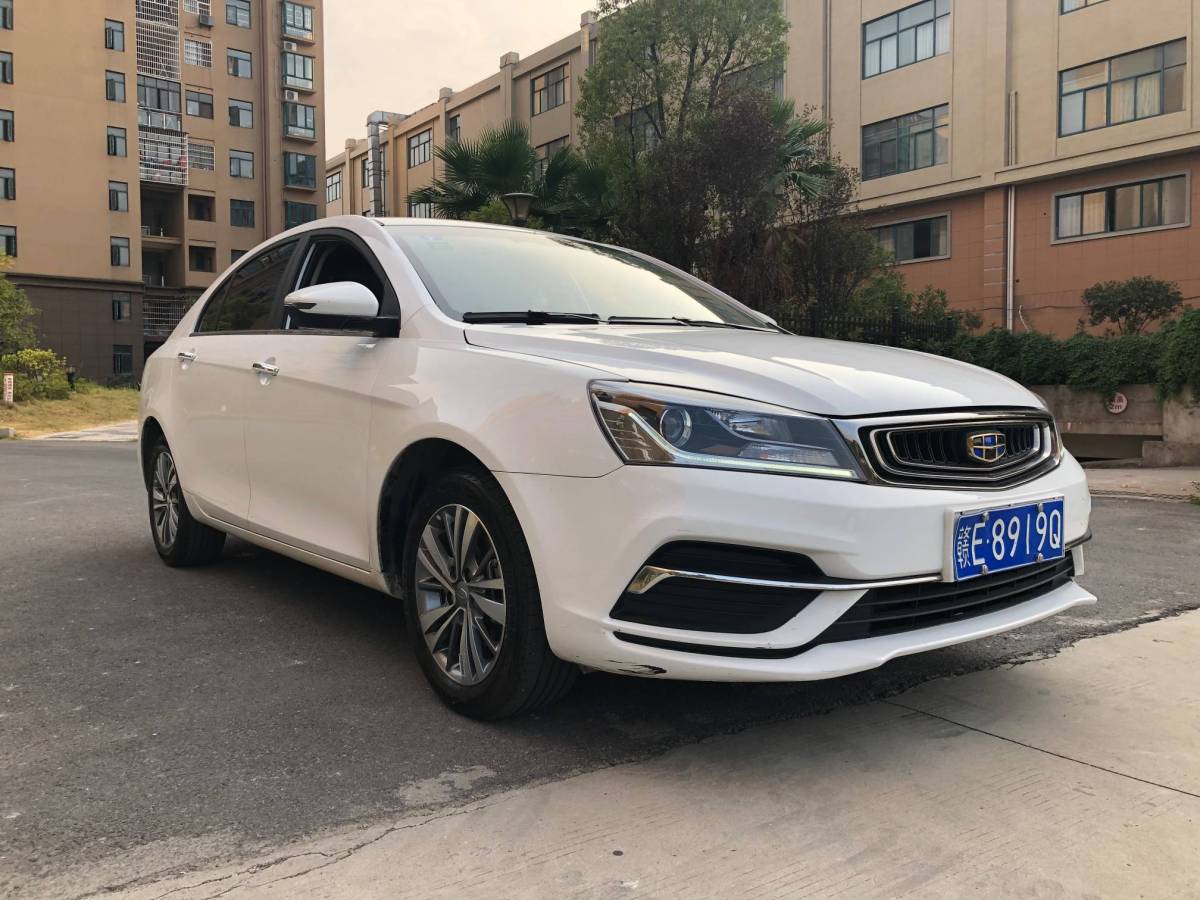 2019年6月吉利 帝豪 2019款 领军版 1.5l cvt尊贵型 国vi