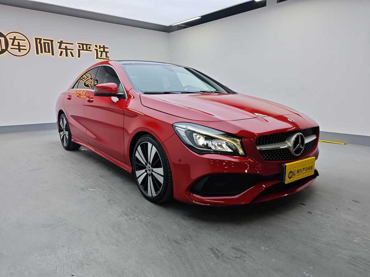 奔馳 奔馳CLA級  2018款 CLA 200 時尚型圖片