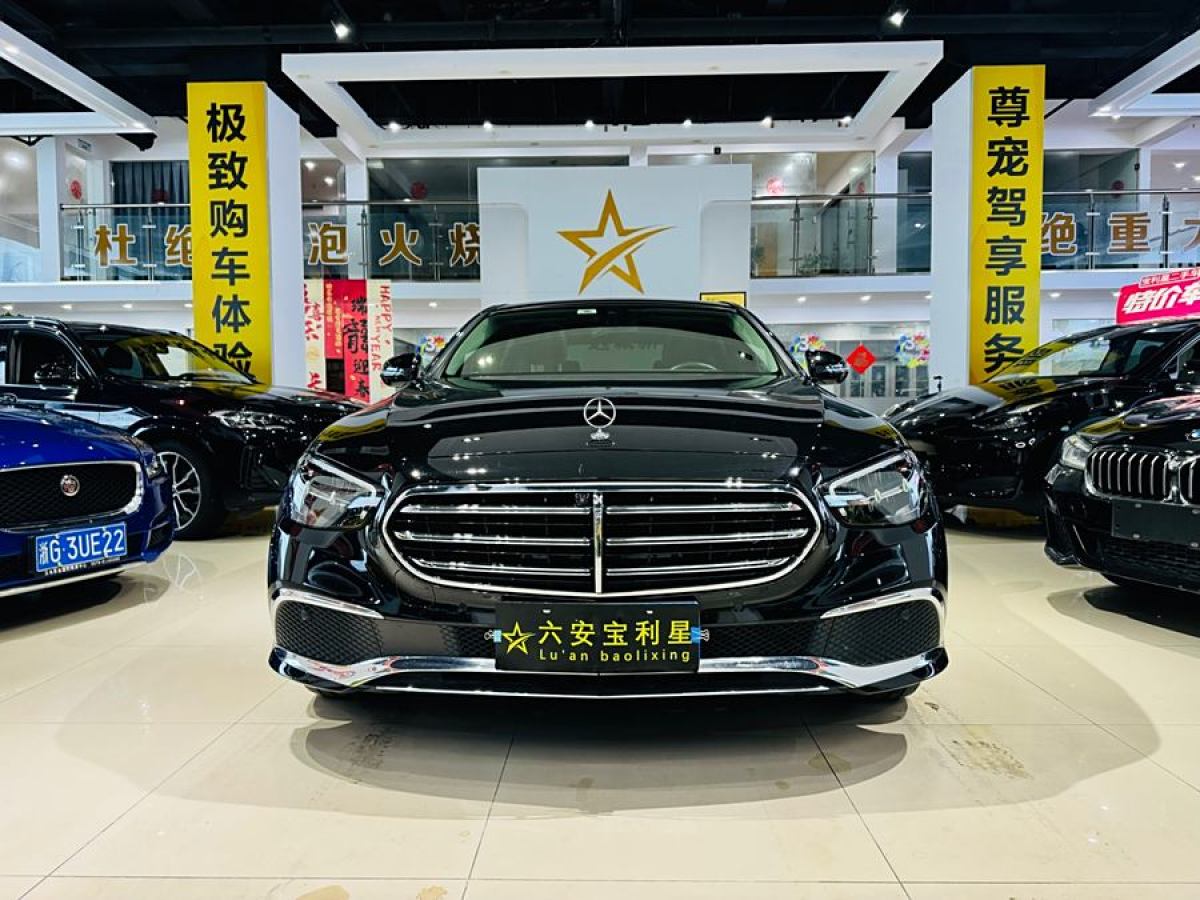 奔馳 奔馳E級  2022款 改款 E 300 L 時(shí)尚型圖片