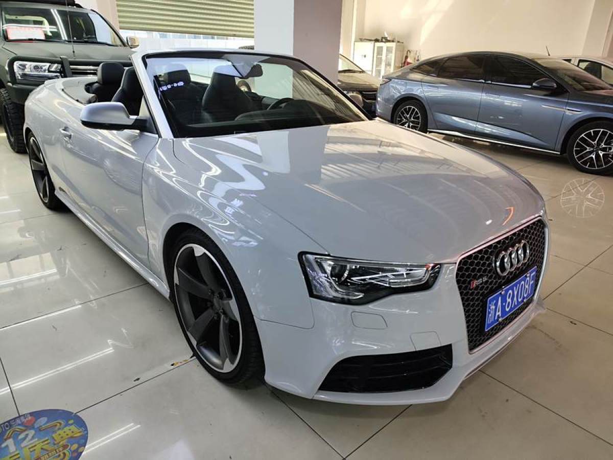 奧迪 奧迪RS 5  2013款 RS 5 Cabriolet圖片