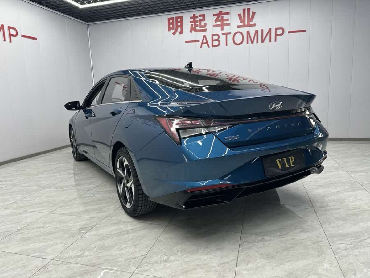 現(xiàn)代 伊蘭特  2021款 1.5L LUX尊貴版圖片