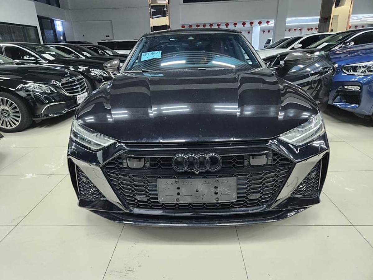 奧迪 奧迪A7L  2023款 45 TFSI quattro S-line 黑武士版圖片