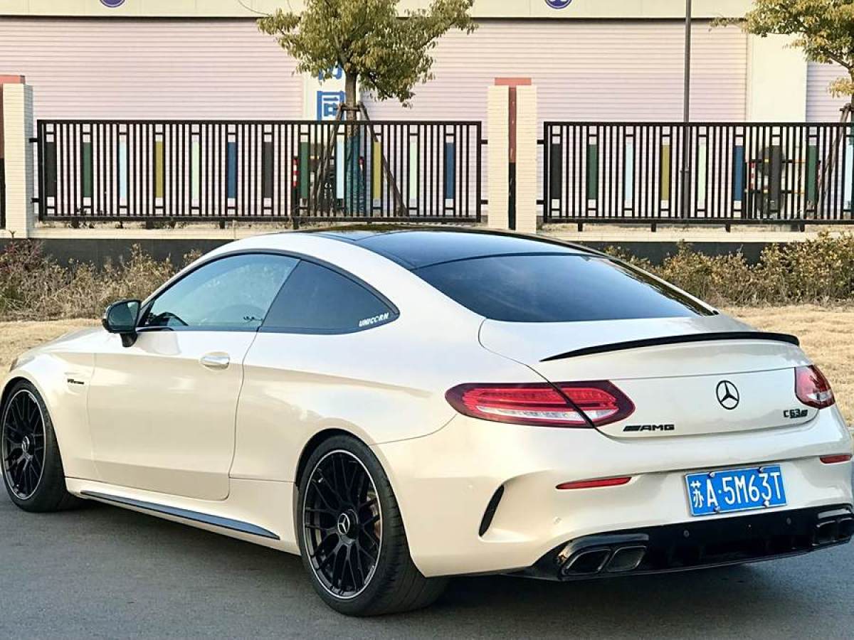 奔馳 奔馳C級(jí)AMG  2019款 AMG C 63 轎跑車(chē)圖片