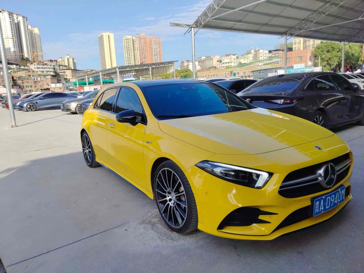 奔馳 奔馳A級AMG  2020款 改款 AMG A 35 4MATIC圖片