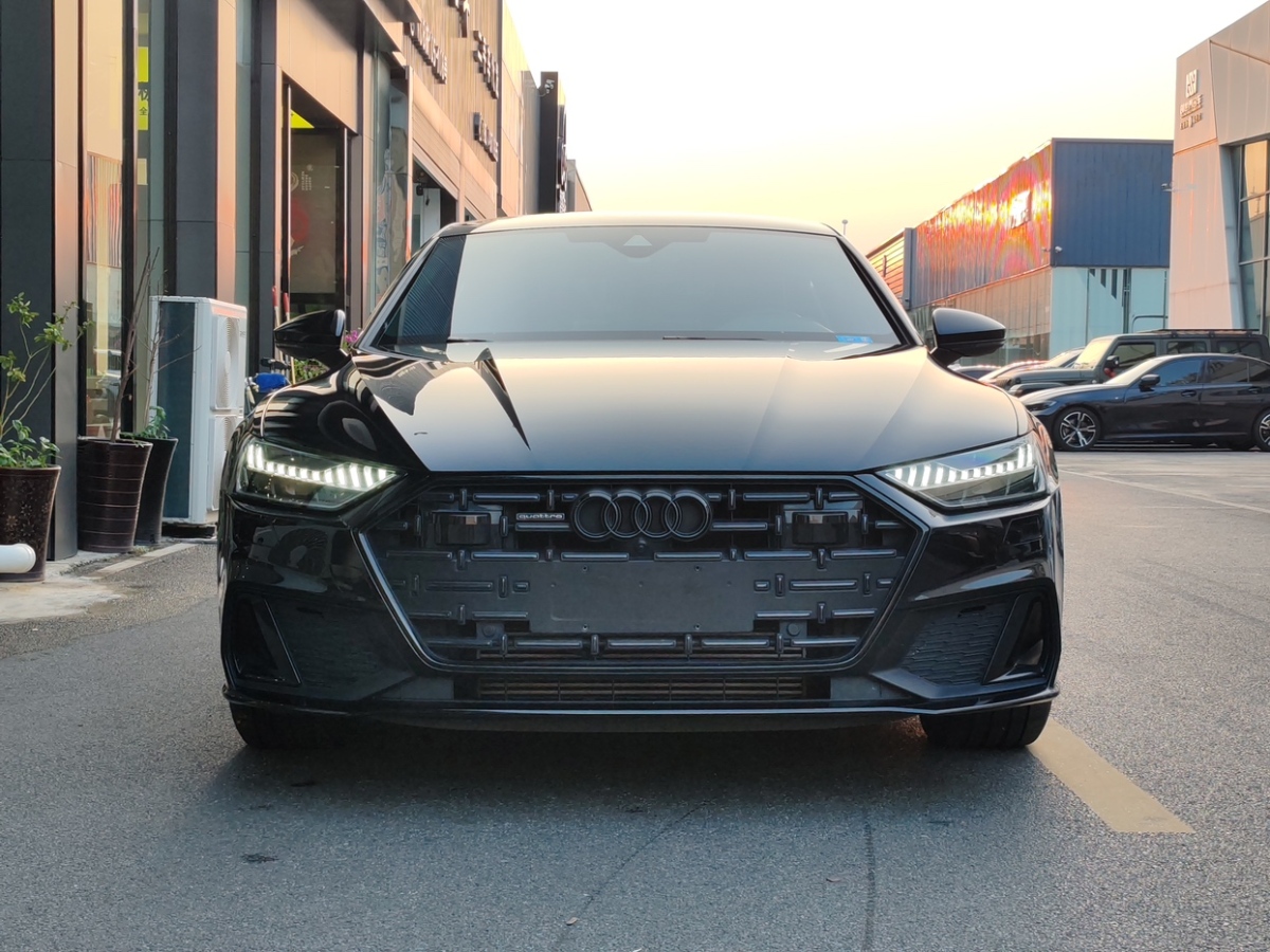 奧迪 奧迪A7L  2022款 45 TFSI quattro S-line 風(fēng)騎士圖片