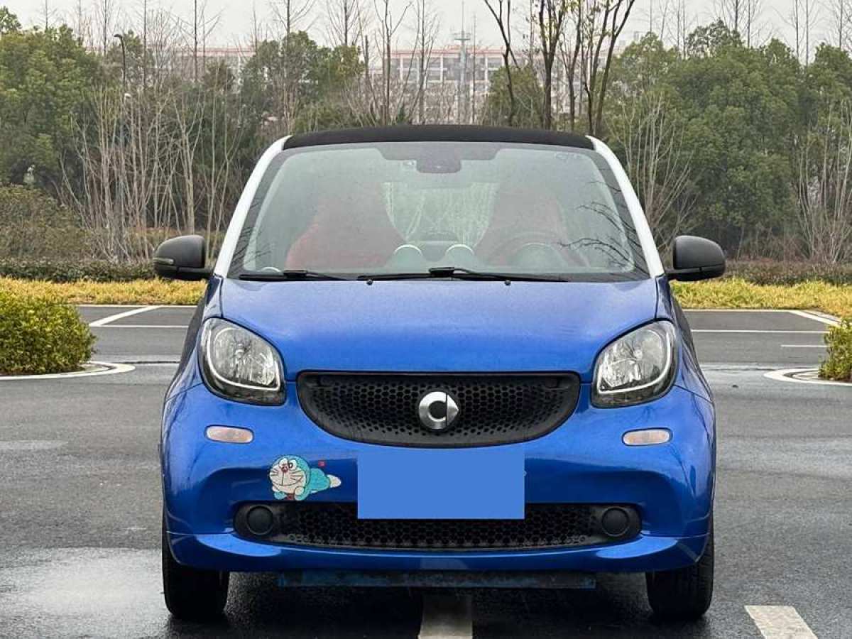 2017年7月smart fortwo  2015款 1.0L 52千瓦硬頂靈動版