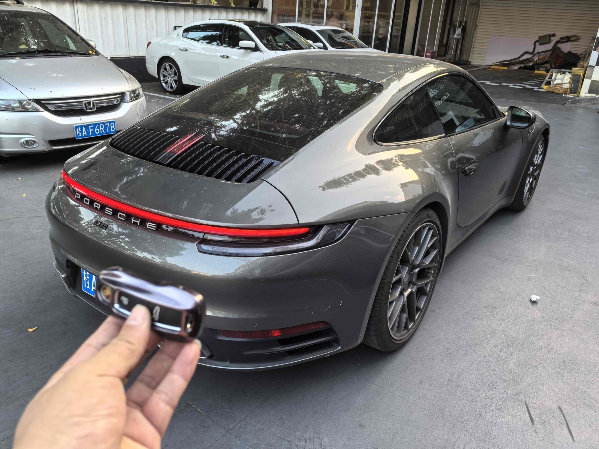 2022年1月保時捷 911  2022款 Carrera 3.0T