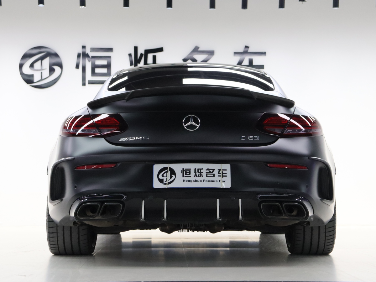 奔馳 奔馳C級AMG  2019款 AMG C 63 轎跑車圖片