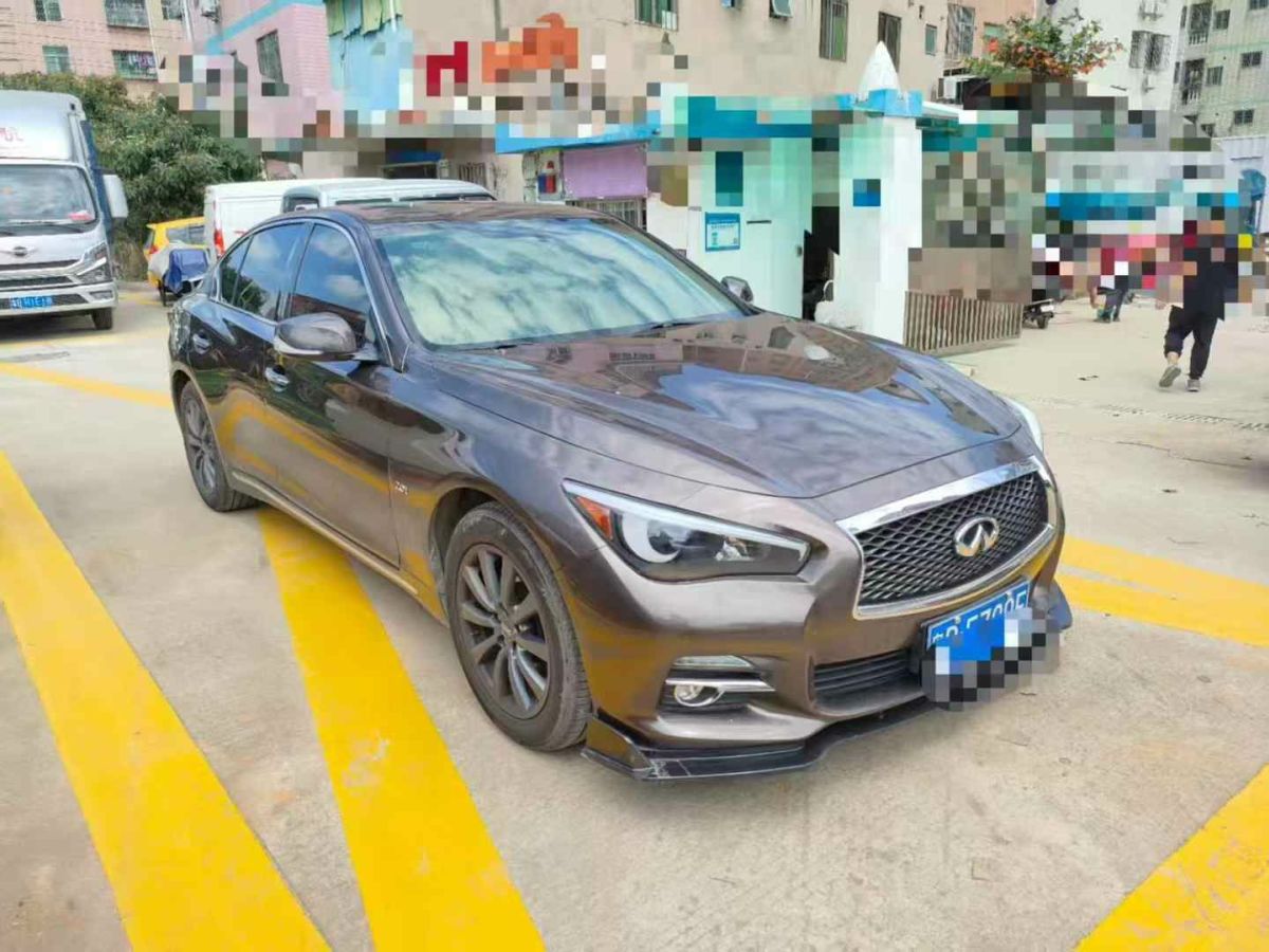 2015年4月英菲尼迪 Q50L  2015款 2.0T 悅享版