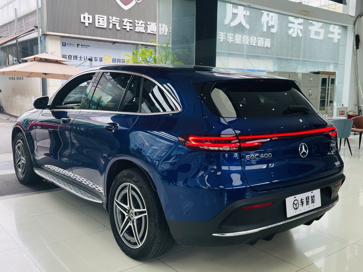 2021年8月奔馳 奔馳EQC  2020款 EQC 400 4MATIC