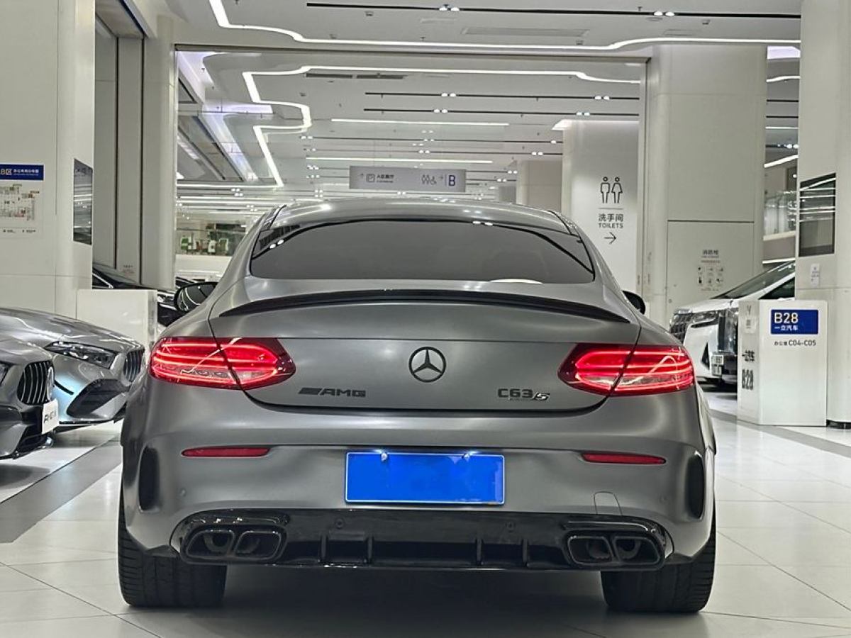 奔馳 奔馳C級AMG  2019款 AMG C 63 S 轎跑車圖片