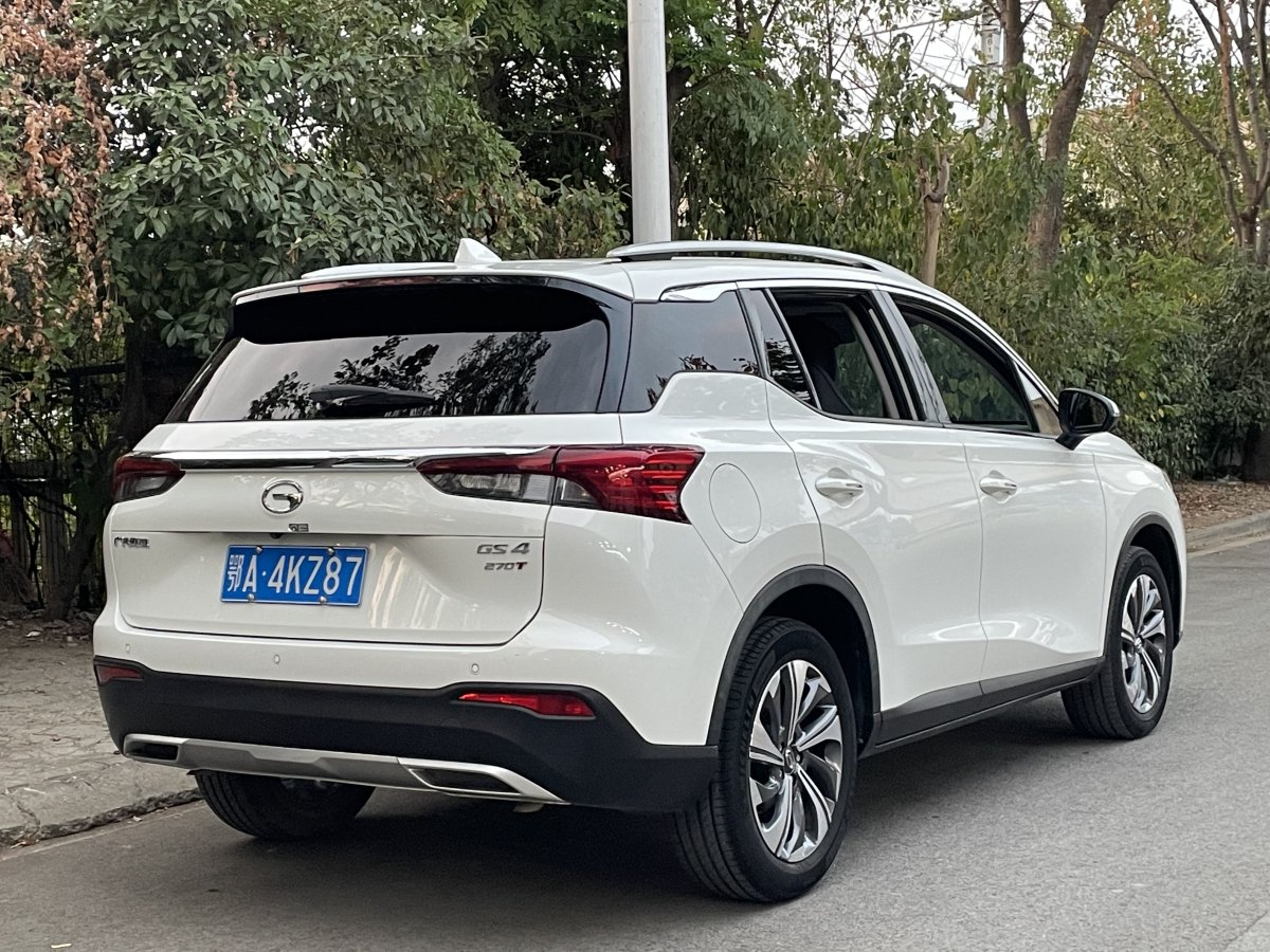 廣汽傳祺 GS4  2020款 270T 自動(dòng)智聯(lián)科技版圖片