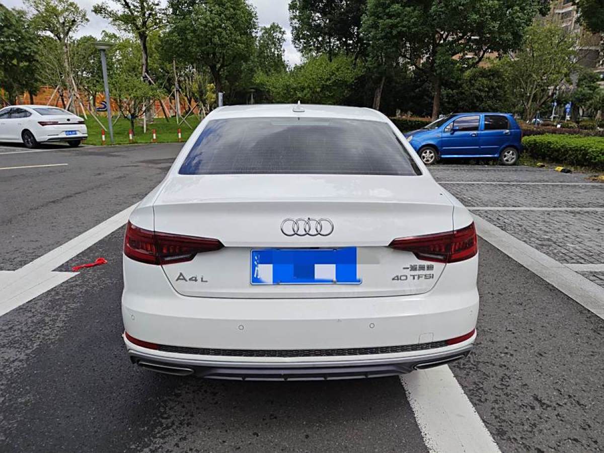 2019年12月奧迪 奧迪A4L  2019款 40 TFSI 時尚型 國VI