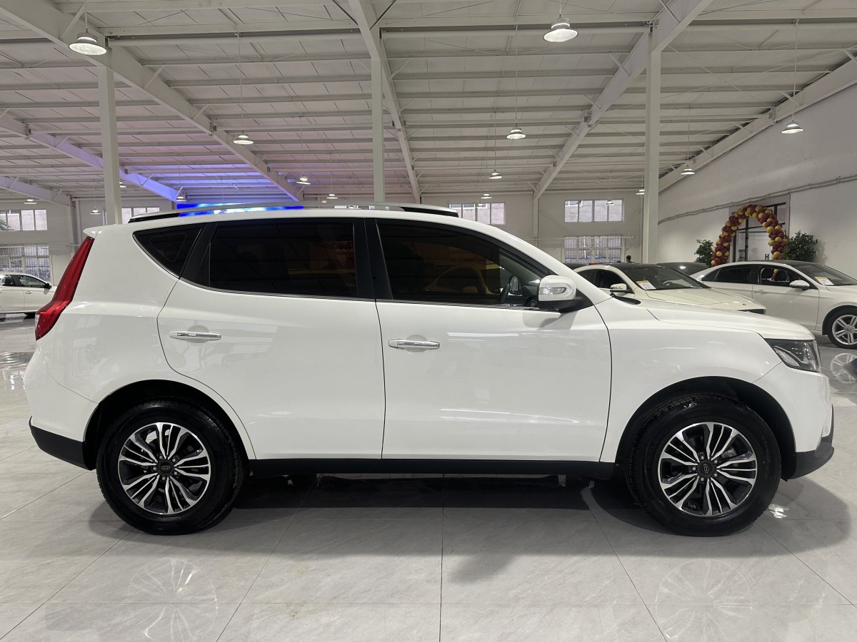 2018年5月吉利 遠景SUV  2016款 1.8L 手動尊貴型