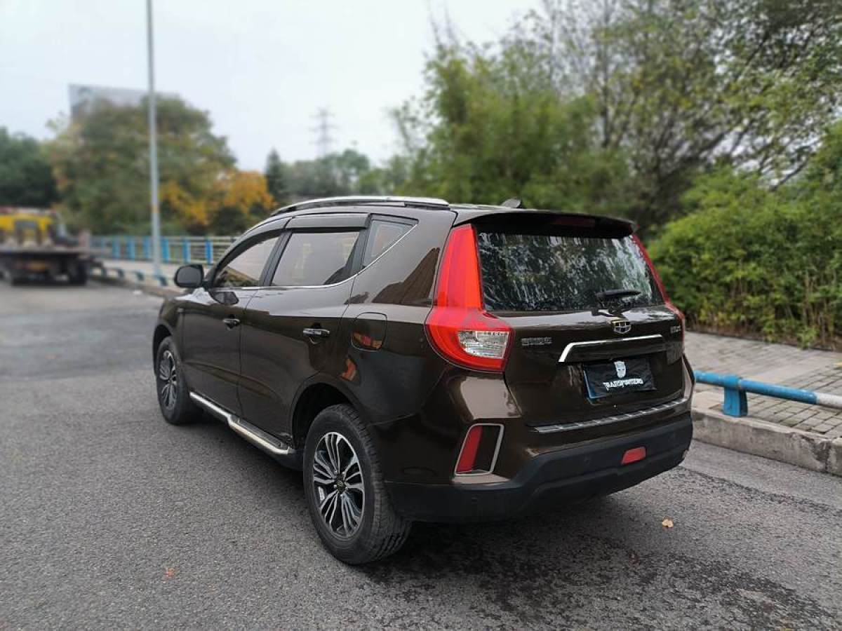 吉利 遠景SUV  2016款 1.3T CVT旗艦型圖片