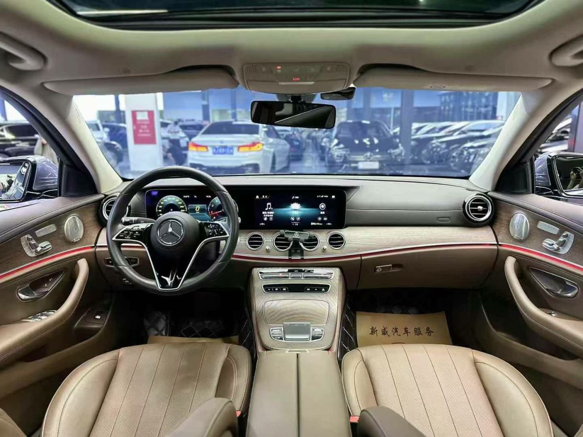 奔馳 奔馳E級新能源  2021款 E 350 e L 插電式混合動力轎車圖片
