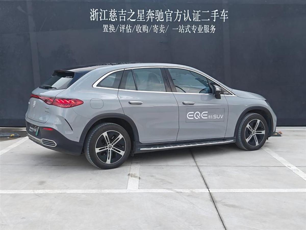 2023年6月奔馳 奔馳EQE SUV  2023款 350 4MATIC 先鋒版