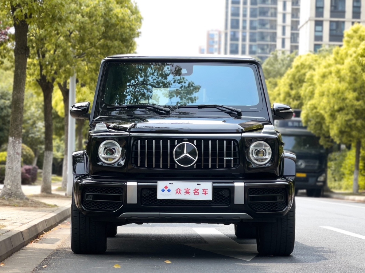 2019年1月奔驰 奔驰G级AMG  2019款  改款 AMG G 63