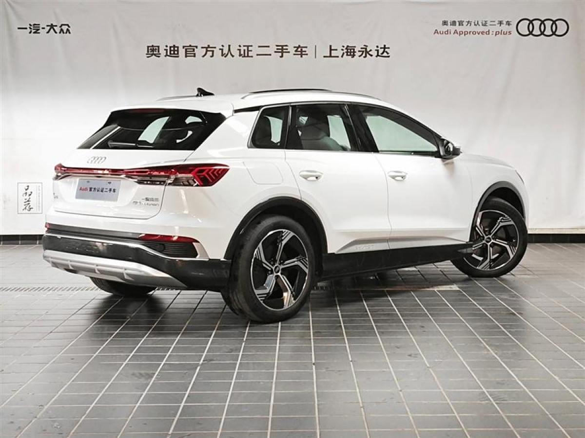 2022年12月奧迪 奧迪Q4 e-tron  2022款 40 e-tron 創(chuàng)境版