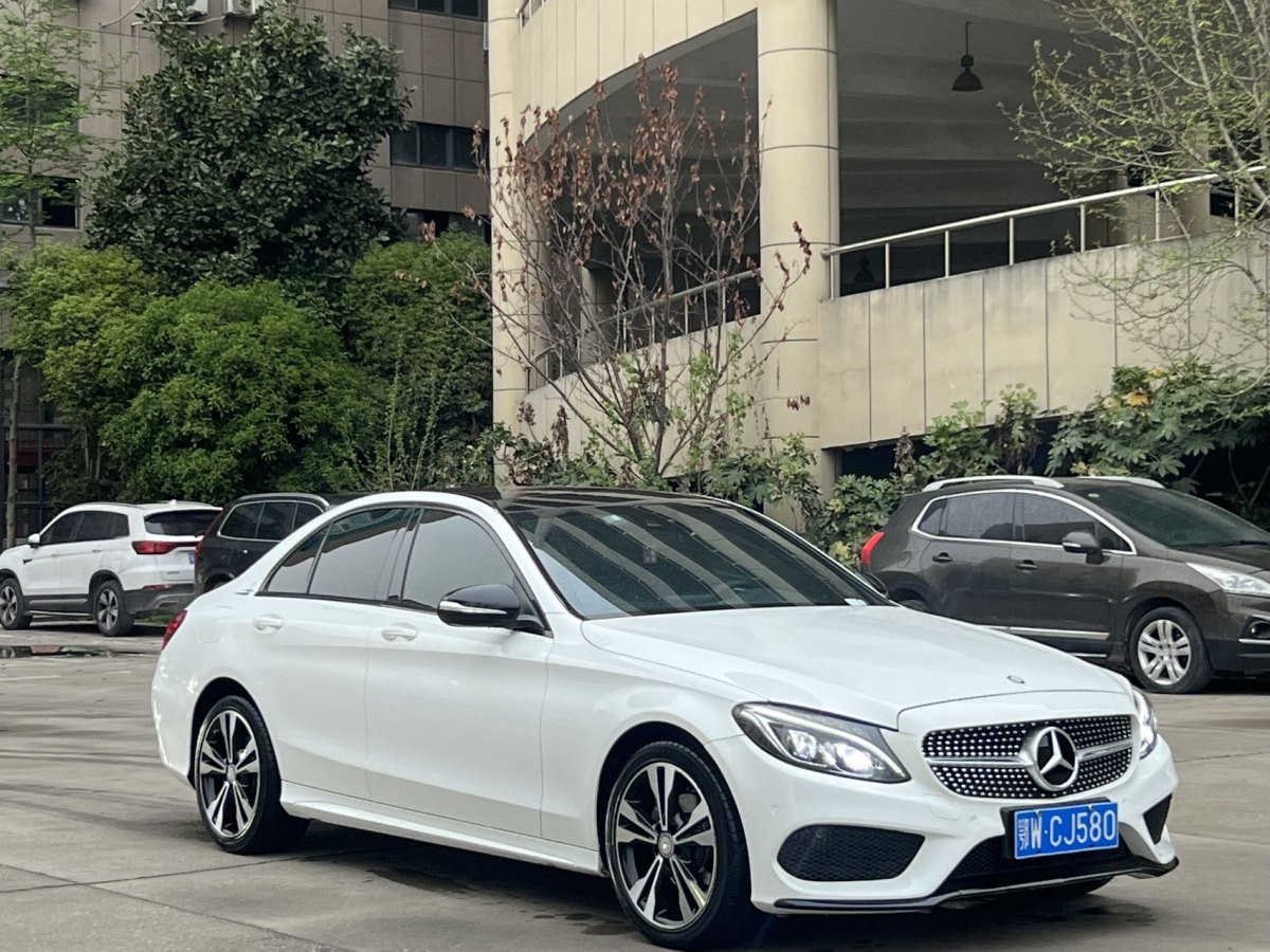 奔馳 奔馳C級(jí)  2015款 C 200 L 4MATIC 運(yùn)動(dòng)版圖片