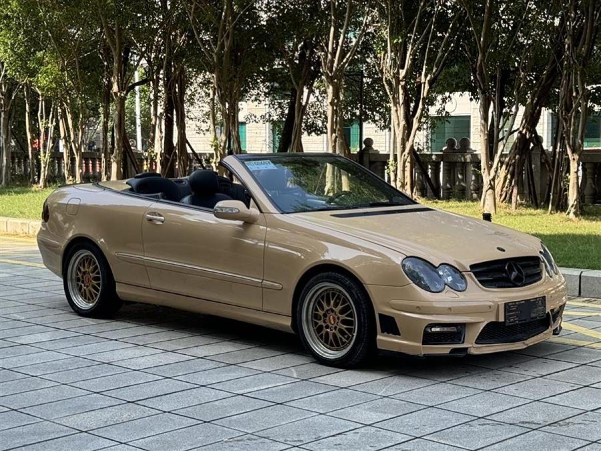 奔馳 奔馳CLK級(jí)  2006款 CLK 280 敞篷跑車圖片