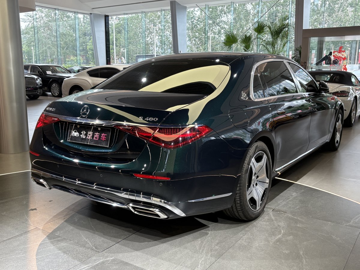 2024年8月奔馳 邁巴赫S級(jí)  2024款 改款 S 480 4MATIC