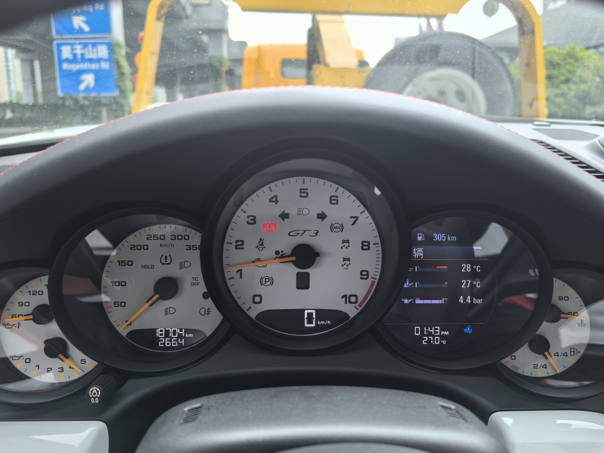 保時捷 911  2018款 GT3 4.0L圖片