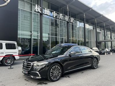 2023年6月 奔馳 奔馳S級(jí)新能源(進(jìn)口) 改款 S 450 e L 插電式混合動(dòng)力轎車圖片