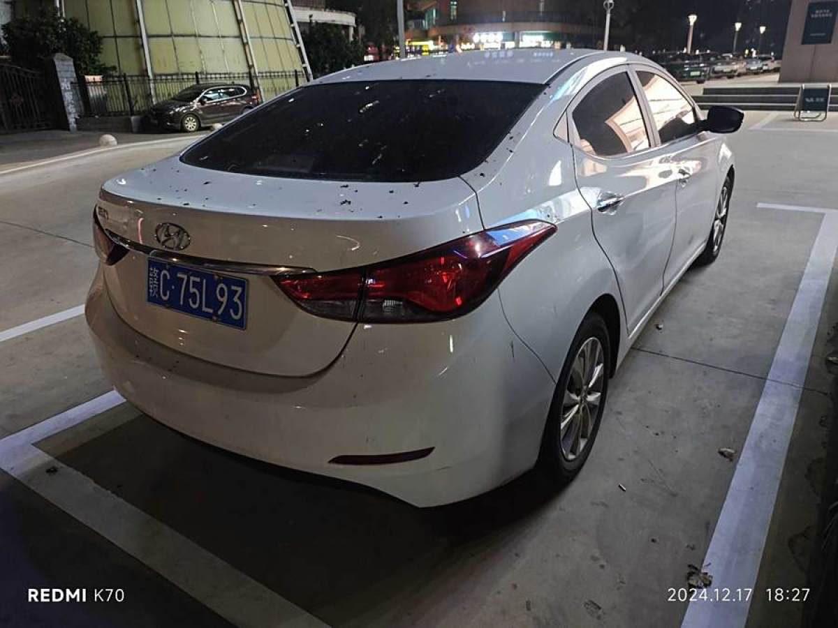 現(xiàn)代 朗動  2016款 1.6L 自動尊貴型圖片