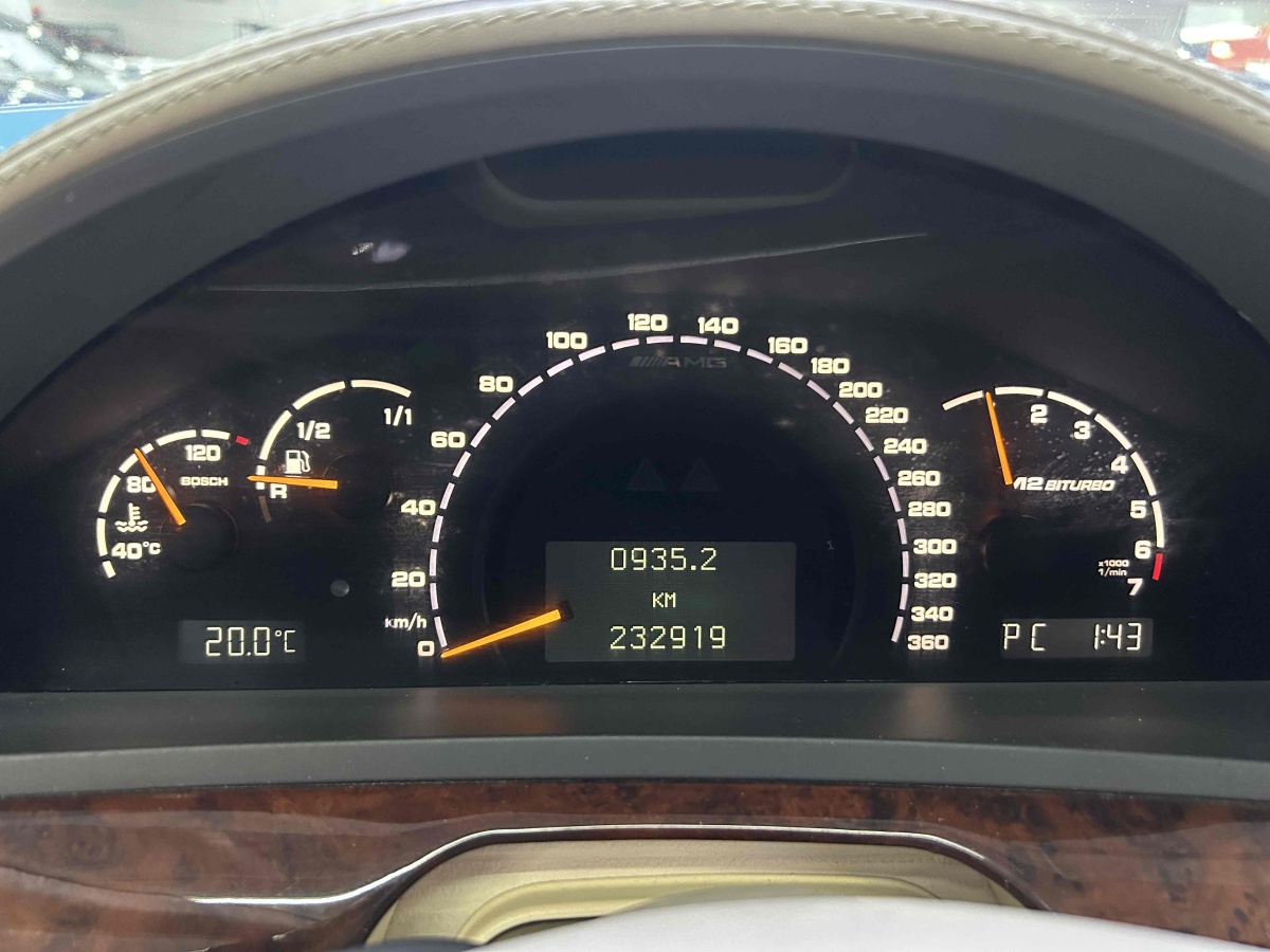奔驰 奔驰S级  2004款 S 600图片