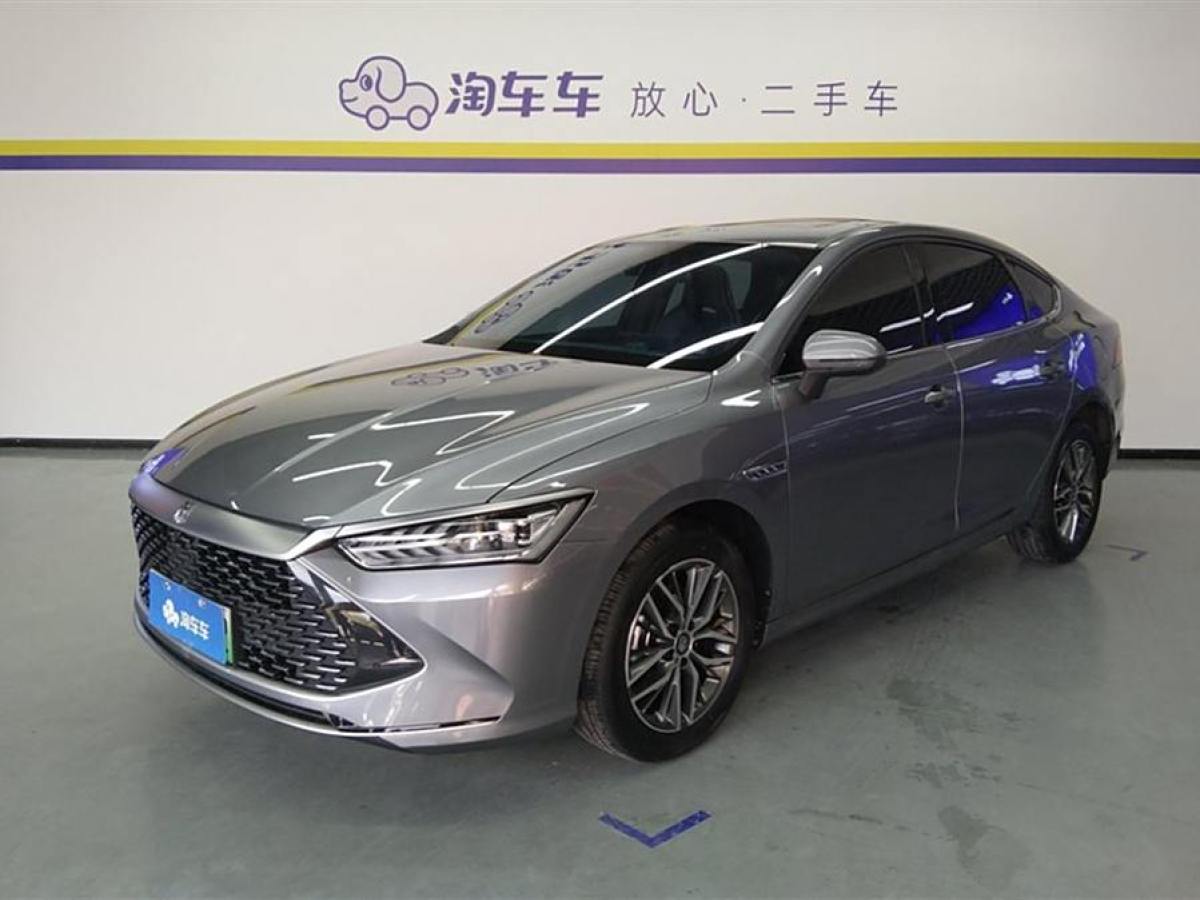 2022年9月比亞迪 秦PLUS  2021款 DM-i 120KM 尊貴型