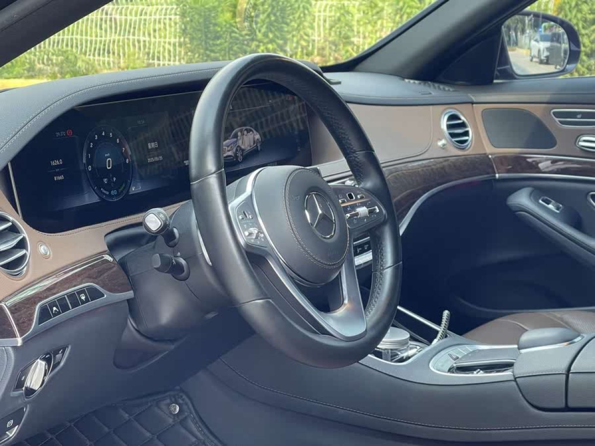 奔馳 奔馳S級  2020款 S 350 L 商務型 臻藏版圖片