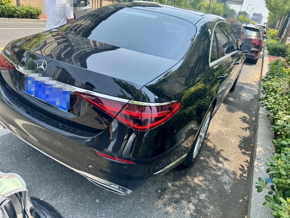 奔馳 奔馳S級  2022款 改款 S 400 L 商務(wù)型圖片