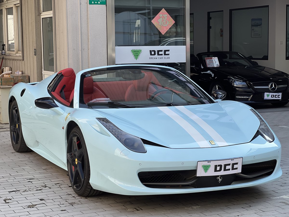 2013年5月法拉利 458  2013款 4.5L Spider