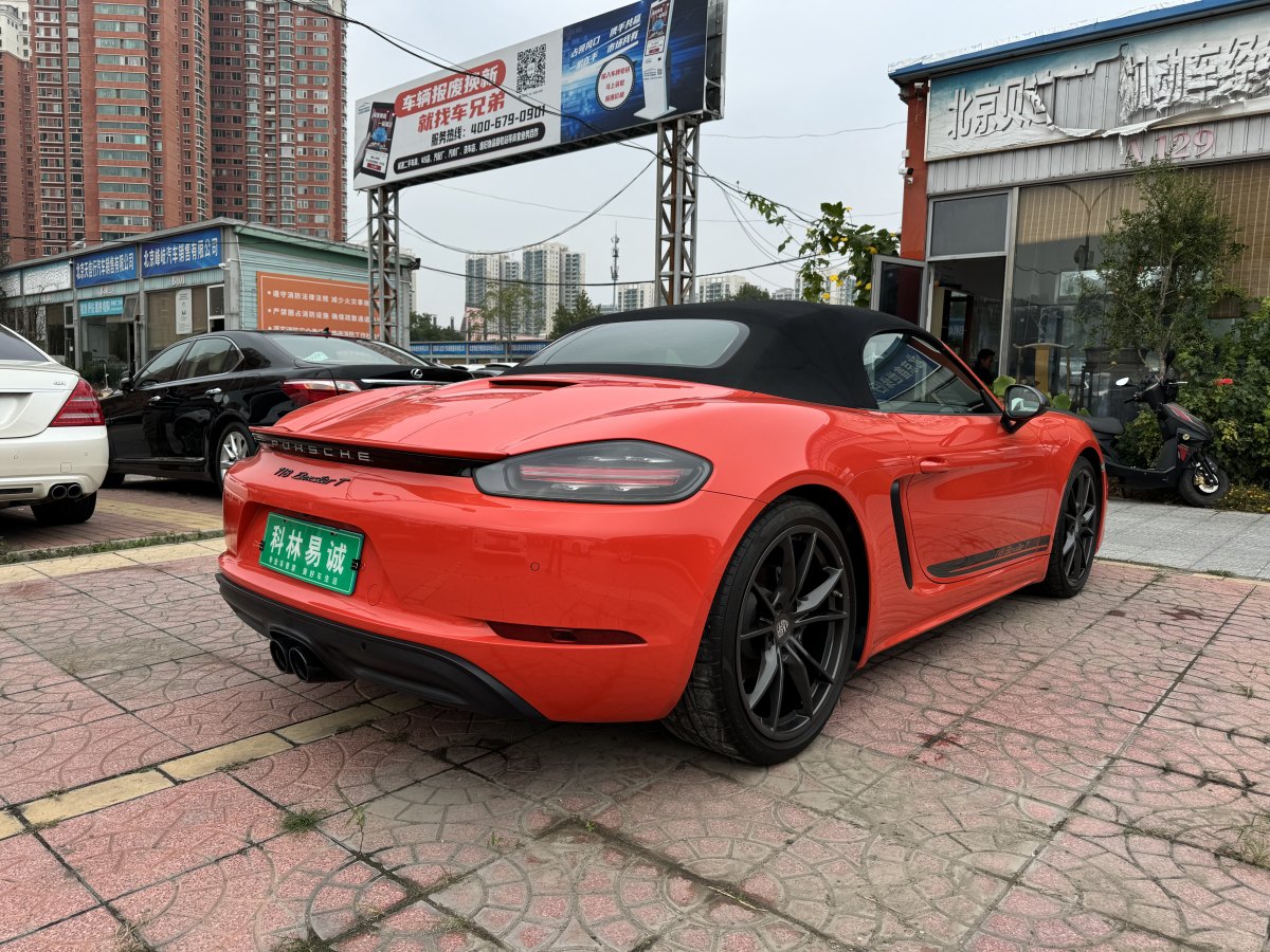 2021年8月保時(shí)捷 718  2019款 Boxster 2.0T